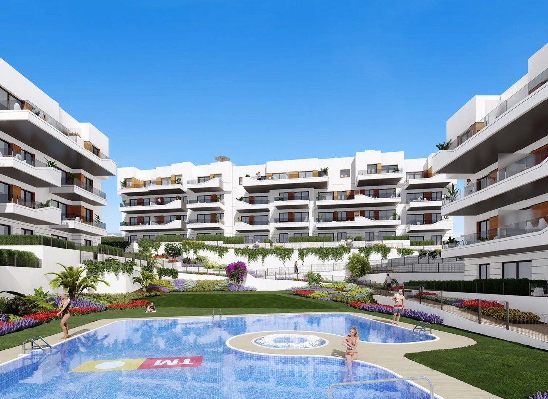 New Construction - Apartment / flat - Orihuela Costa - Villamartín