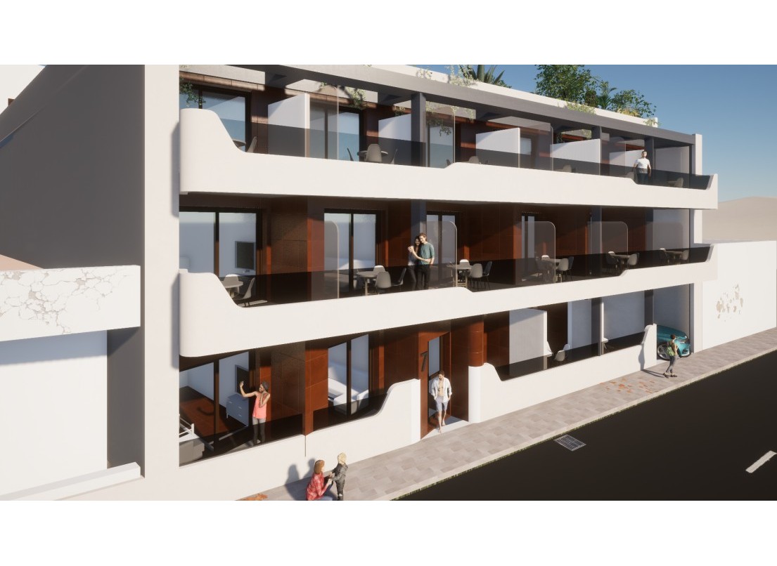 New Construction - Apartment / flat - Torrevieja - Torrevieja - Playa de los Locos