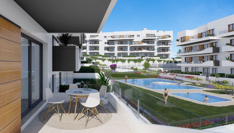 New Construction - Apartment / flat - Orihuela Costa - Villamartín