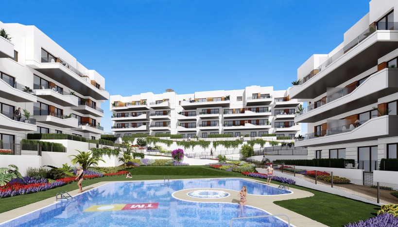 New Construction - Apartment / flat - Orihuela Costa - Villamartín