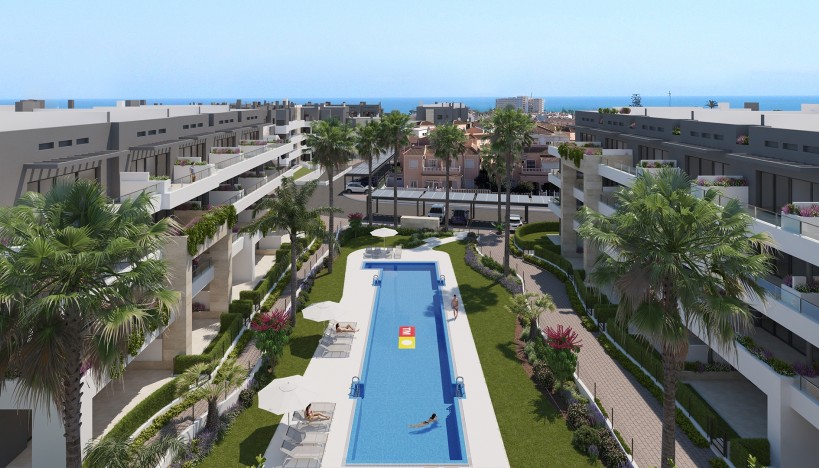 New Construction - Apartment / flat - Orihuela Costa - Playa Flamenca