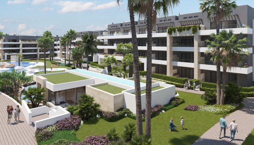 New Construction - Apartment / flat - Orihuela Costa - Playa Flamenca