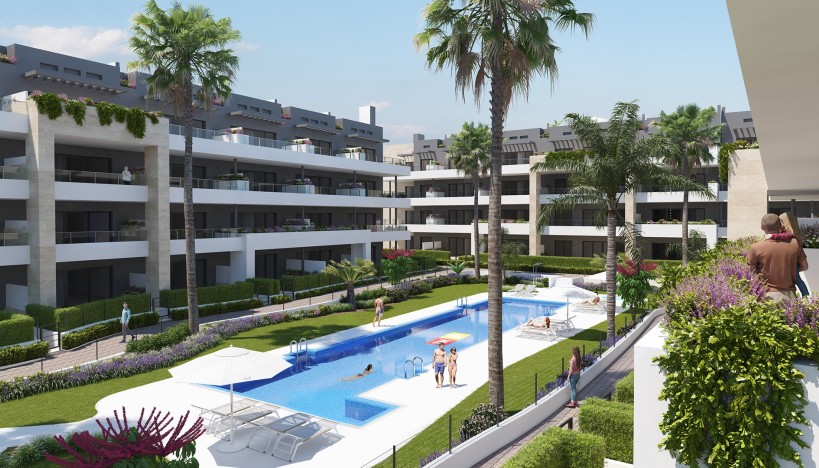 New Construction - Apartment / flat - Orihuela Costa - Playa Flamenca