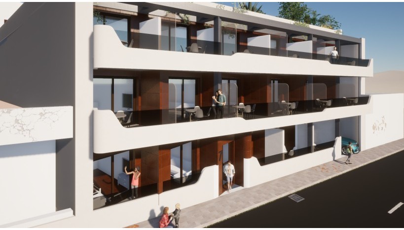 New Construction - Apartment / flat - Torrevieja - Torrevieja - Playa de los Locos