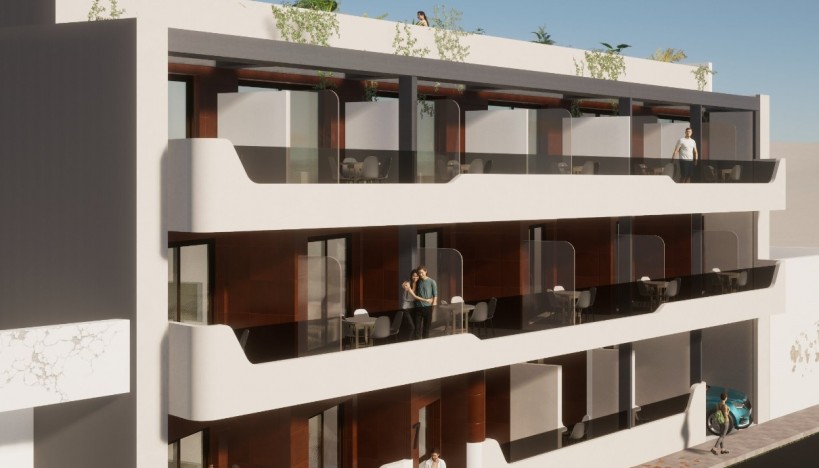 New Construction - Apartment / flat - Torrevieja - Torrevieja - Playa de los Locos