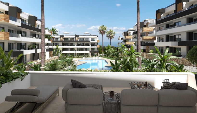 New Construction - Apartment / flat - Orihuela Costa - Los Altos