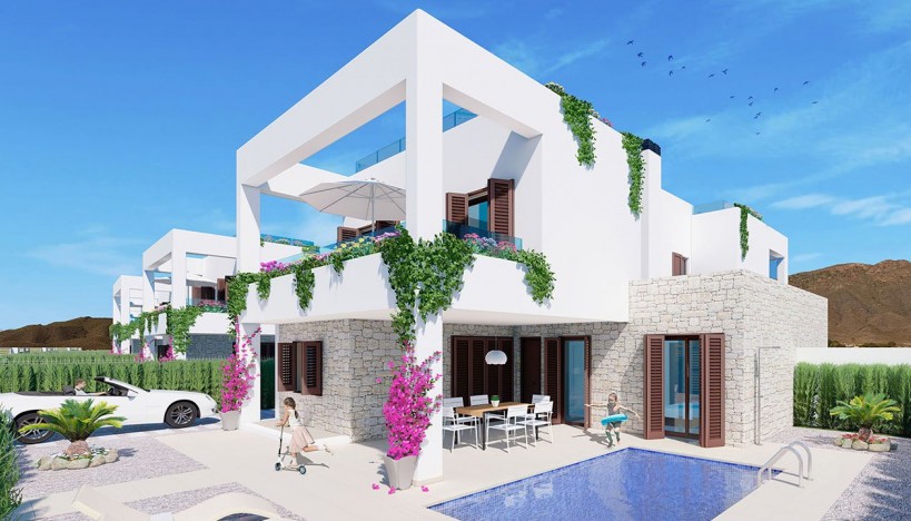 Villa / Semi pareado - Obra Nueva - San Juan de los Terreros - San Juan de los Terreros