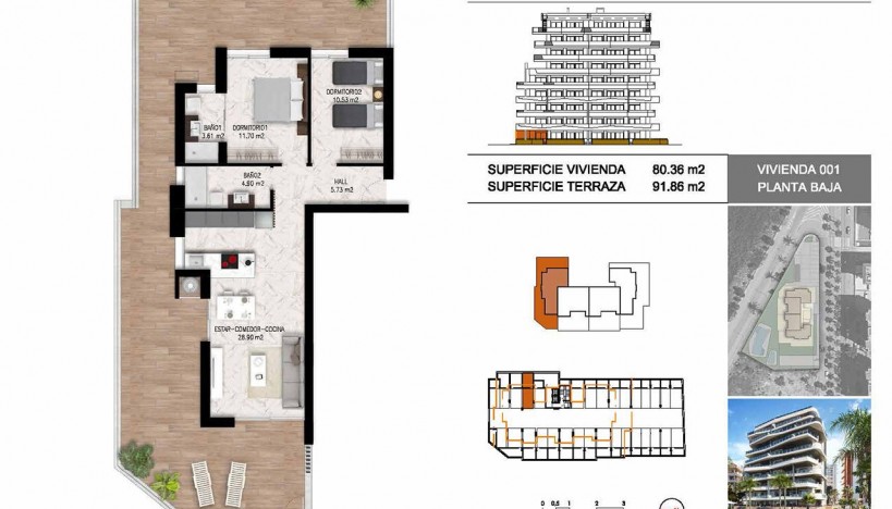 New Construction - Apartment / flat - Guardamar del Segura